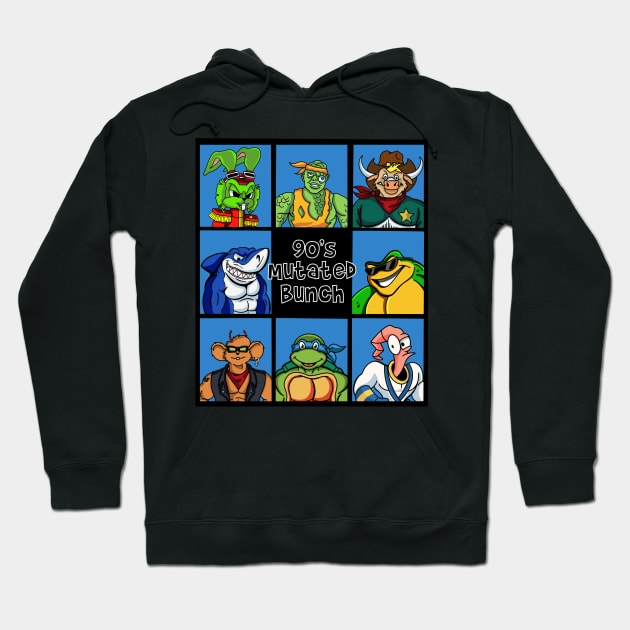 90’s mutated bunch Hoodie by Shirtsbyvaeda247